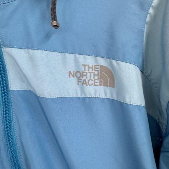 The North‎ Face Hydrenalite Full Zip Rain Jacket Women's Size Medium Blue - Picture 6 of 15